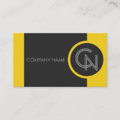 Tuscan Sun Yellow Bold Visitekaartje (Voorkant)