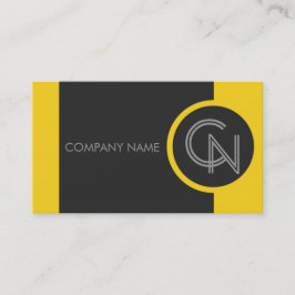 Tuscan Sun Yellow Bold Visitekaartje