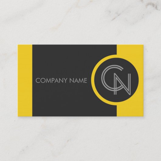 Tuscan Sun Yellow Bold Visitekaartje (Voorkant)