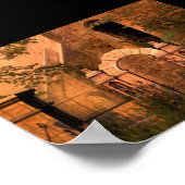 Tuscan Sunset Poster (Hoek)