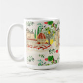 Tuscan, Tuscany, Italy, olijven, lemons, tomatoene Koffiemok (Links)