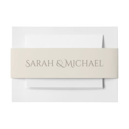 Tuscan Villa Invitation Belly Band Uitnodigingen Wikkel