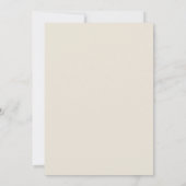 Tuscan Villa Wedding Invitation Kaart (Achterkant)