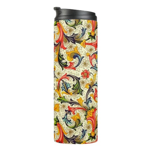 Tuscan Vines Thermal Tumbler Thermosbeker (Geroteerd rechts)