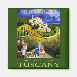TUSCAN WINE MAGNEET