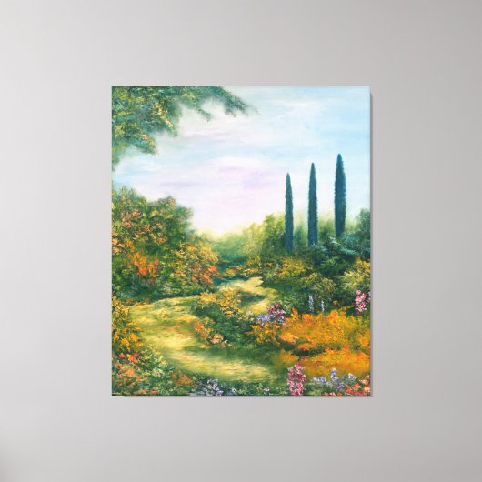 Tuscany Atmosphere 1996 Canvas Afdruk (Voorkant)