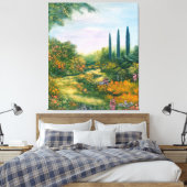 Tuscany Atmosphere 1996 Canvas Afdruk (Insitu (Slaapkamer))