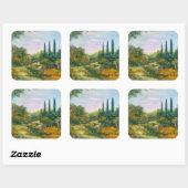 Tuscany Atmosphere 1996 Vierkante Sticker (Vel)