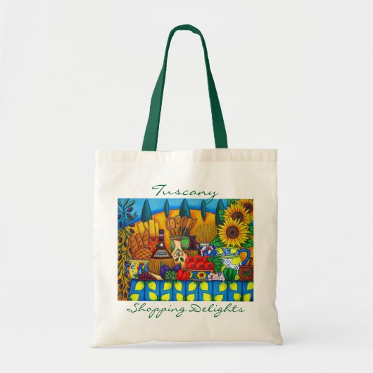 Tuscany Delights Shopping Bag van Lisa Lorenz Tote Bag (Voorkant)