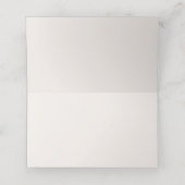 Tuscany Destination Wedding Escort Plaatskaartje (Binnenkant ongevouwen)