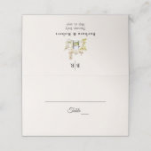 Tuscany Italy Destination Wedding Plaatskaartje (Buitenkant ongevouwen)