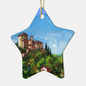 TUSCANY LANDSCAPE 3 KERAMISCH ORNAMENT (Links)