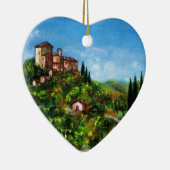 TUSCANY LANDSCAPE 3 KERAMISCH ORNAMENT (Rechts)