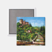TUSCANY LANDSCAPE 3 MAGNEET (Voorkant / Achterkant)