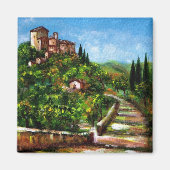 TUSCANY LANDSCAPE 3 MAGNEET (Voorkant)