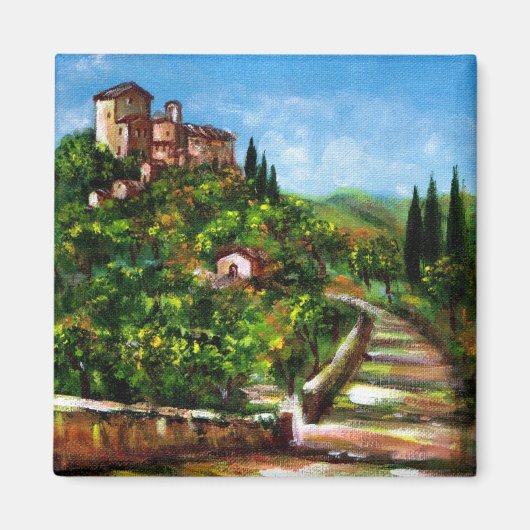 TUSCANY LANDSCAPE 3 MAGNEET (Voorkant)