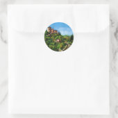 TUSCANY LANDSCAPE 3 RONDE STICKER (Tas)