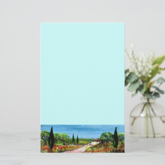 TUSCANY LANDSCAPE 4 BRIEFPAPIER (Staand voorkant)