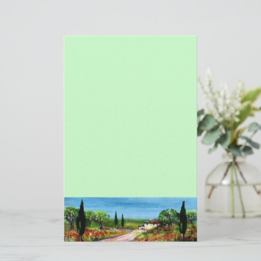 TUSCANY LANDSCAPE 4 BRIEFPAPIER (Staand voorkant)