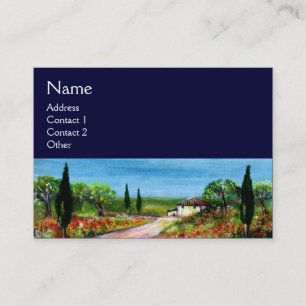 TUSCANY LANDSCAPE 4 VISITEKAARTJE