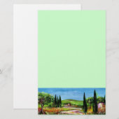 TUSCANY LANDSCAPE 5 BRIEFPAPIER (Voorkant / Achterkant)