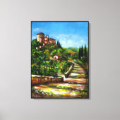 TUSCANY LANDSCAPE CANVAS AFDRUK (Voorkant)