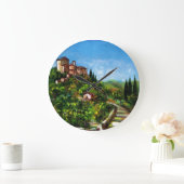 TUSCANY LANDSCAPE GROTE KLOK (Huis)
