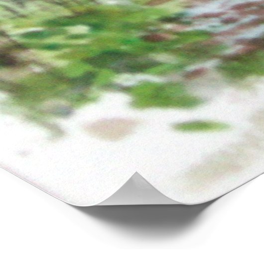 TUSCANY LANDSCAPE IN DE FOG POSTER (Hoek)