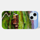 TUSCANY LANDSCAPE MET GROENE HILLEN Case-Mate iPhone CASE (Achterkant (horizontaal))