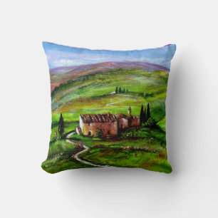TUSCANY LANDSCAPE MET GROENE HILLEN KUSSEN