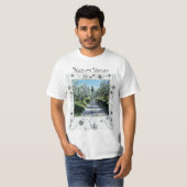 TUSCANY LANDSCAPE MET OLIJFOLIE Natuur Lover T-shirt (Voorkant volledig)