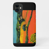TUSCANY LANDSCAPE MET ZONLOWERS Case-Mate iPhone CASE (Achterkant)
