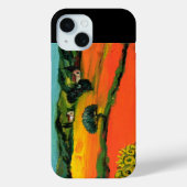 TUSCANY LANDSCAPE MET ZONLOWERS Case-Mate iPhone CASE (Achterkant)