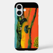 TUSCANY LANDSCAPE MET ZONLOWERS Case-Mate iPhone CASE (Achterkant)
