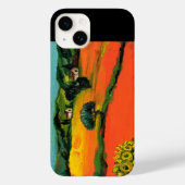 TUSCANY LANDSCAPE MET ZONLOWERS Case-Mate iPhone CASE (Achterkant)