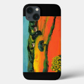 TUSCANY LANDSCAPE MET ZONLOWERS Case-Mate iPhone CASE (Achterkant)