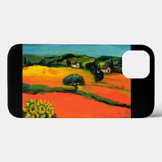 TUSCANY LANDSCAPE MET ZONLOWERS Case-Mate iPhone CASE (Achterkant (horizontaal))