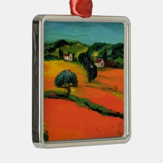 TUSCANY LANDSCAPE METALEN ORNAMENT (Rechts)