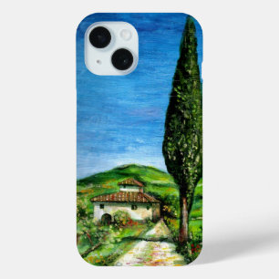 TUSCANY LANDSCAPE/OUDE LANDBOUWGROEP IN CHIANTI iPhone 15 CASE