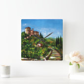 TUSCANY LANDSCAPE VIERKANTE KLOK (Huis)
