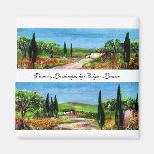 TUSCANY LANDSCAPES MAGNEET (Voorkant)