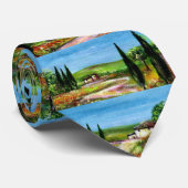 TUSCANY LANDSCAPES STROPDAS (Opgerold)