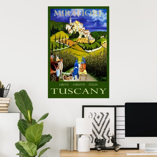 TUSCANY POSTER (Thuiskantoor)
