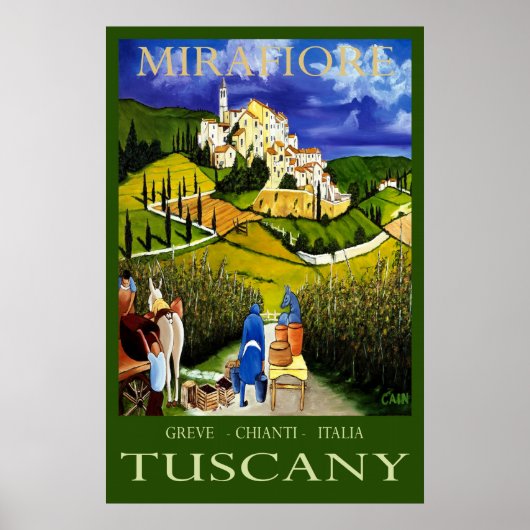 TUSCANY POSTER (Voorkant)