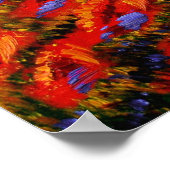 Tuscany Rolling Poppy Hills Poster (Hoek)