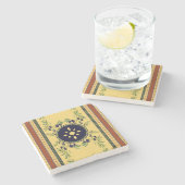 Tuscany Stenen Onderzetter (Zijkant)