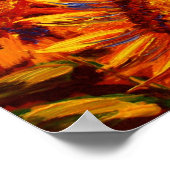 Tuscany Sunflower Hills Poster (Hoek)