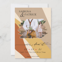 Tuscany Yellow Rust Beige Moderne Abstracte foto