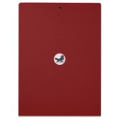 Tuschekunst mit Schnecke und Rotem Bambus Klembord (Achterkant)