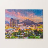 Tuscon Cityscape Jigzaag Puzzle Legpuzzel (Horizontaal)